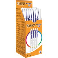 BIC Kugelschreiber Cristal Up, Strichfarbe: blau, 20 Stück