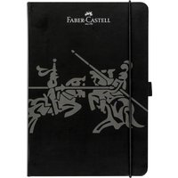 FABER-CASTELL Notizbuch, DIN A5, kariert, schwarz – Bild 2