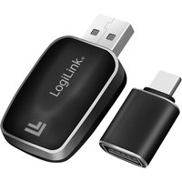 LogiLink BT 5.0 KFZ-Autoadapter, bluetoothfähig, schwarz