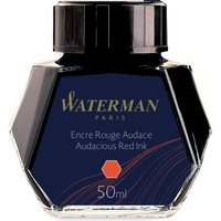 WATERMAN Tinte, rot, Inhalt: 50 ml im Glas – Bild 2