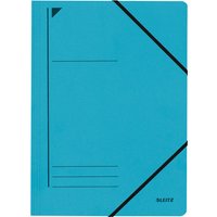 LEITZ Eckspannermappe, DIN A4, Karton 450 g/qm, blau – Bild 2