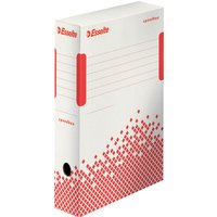 Esselte Archiv-Schachtel SPEEDBOX, DIN A4, weiß/rot, (B)80 mm – Bild 2