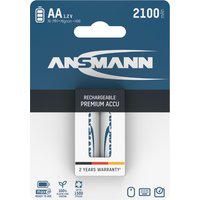 ANSMANN NiMH Akku maxE, Mignon (AA) 2.100 mAh, 2er Blister