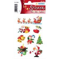 HERMA Weihnachts-Sticker DECOR, Santa Claus – Bild 2