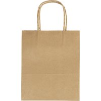 folia Papiertüten, Kraftpapier, 180 x 80 x 210 mm, natur – Bild 2