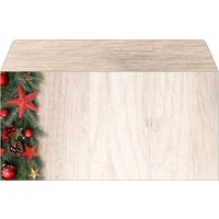 sigel Weihnachts-Motiv-Umschlag, Chalet Style, DIN lang – Bild 2