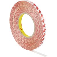 3M Doppelseitiges Klebeband GPT-020F, 19 mm x 50 m – Bild 2