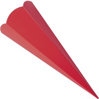 folia Schultüten-Zuschnitt, 6-eckig, 680 mm, rot – Bild 2