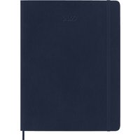 MOLESKINE Buchkalender 2027, Wochen, XL, Softcover, blau