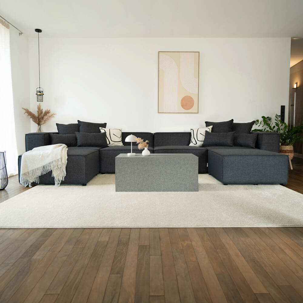 Home Deluxe 4058166269485 Sofa Anthrazit – Bild 3