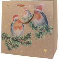 CACTUS Weihnachts-Geschenktüte, 2 Vögel auf Ast, klein – Bild 2