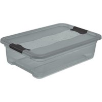 keeeper Aufbewahrungsbox, cornelia, 28 Liter, crystal-grey