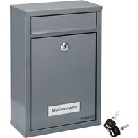 monzana 105261 Briefkasten Silber – Bild 2