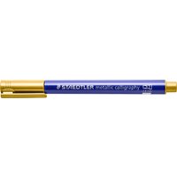 STAEDTLER Permanent-Marker metallic calligraphy, gold