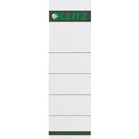 LEITZ Ordnerrücken-Einsteckschild, 57 x 190 mm, Karton, grau