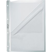 LEITZ Prospekthülle, A4, PP, genarbt, 0,13 mm, Lochseite – Bild 2