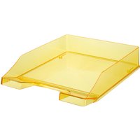 HAN Briefablage KLASSIK TRANSPARENT, DIN A4,gelb-transparent – Bild 2