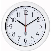 monzana 105728 Funkwanduhr Weiß 30cm