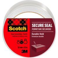 3M Scotch Verpackungsklebeband SECURE SEAL, 50 mm x 50 m – Bild 2