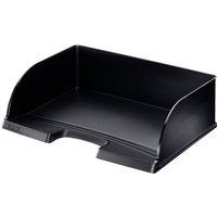 LEITZ Briefablage Plus Jumbo, DIN A4 quer, schwarz