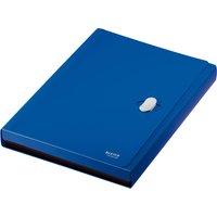 LEITZ Fächermappe Recycle, A4, PP, 6 Fächer, blau – Bild 2