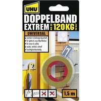 UHU Montage-Klebeband EXTREM, doppelseitig, bis 120 kg – Bild 2