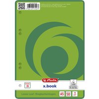 herlitz Ringbucheinlagen x.book, DIN A5, blanko – Bild 2