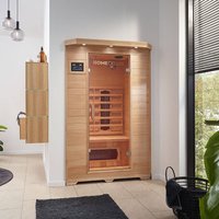 Infrarotkabine REDSUN M - 120 x 105 cm für 2 Personen – Bild 2