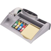 Post-it Schreibtisch Organizer, silber, bestückt