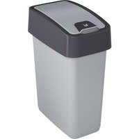 keeeper Abfalleimer, magne, 10 Liter, silber / anthrazit