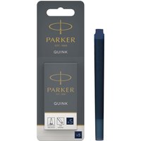 PARKER Großraum-Tintenpatronen QUINK, im Blister, schwarzblau – Bild 2
