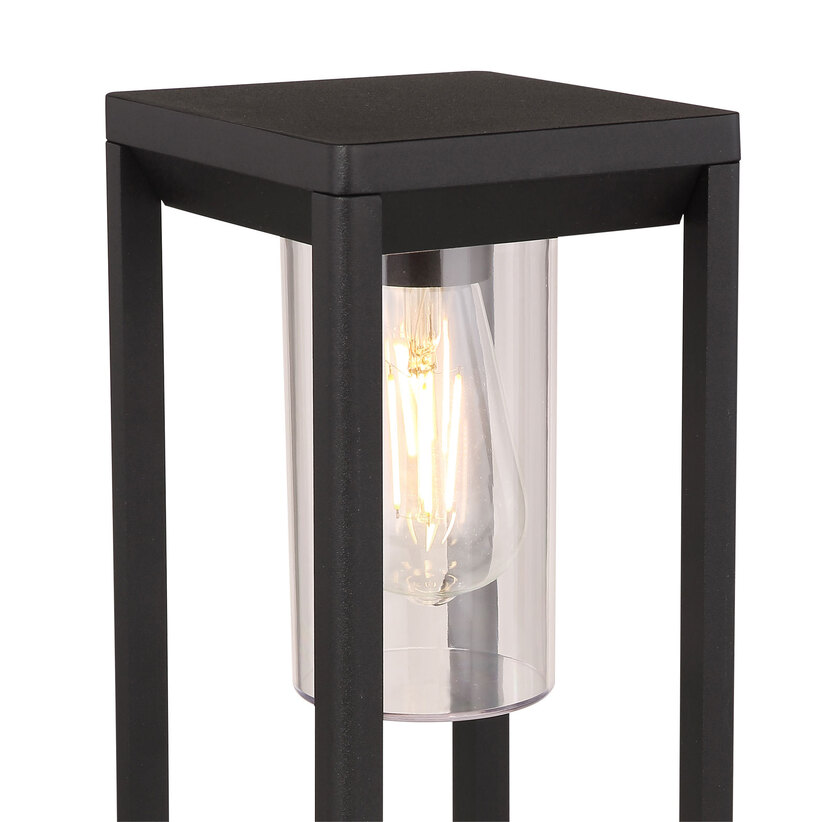 CANDELA Außenleuchte schwarz 3135S2, B/H/T: 15 x 50 x 15 cm, Kunststoff, Metall – Bild 6
