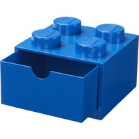 LEGO Schubladenbox DESK DRAWER 4, 1 Schub, blau