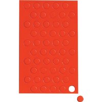 MAUL Magnetsymbol Kreis, Durchmesser: 10 mm, rot