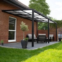 Terrassenüberdachung SOLIS DELUXE - 579 x 295 x cm Grau – Bild 2