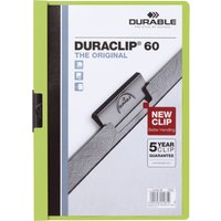 DURABLE Klemmhefter DURACLIP ORIGINAL 60, DIN A4, grün