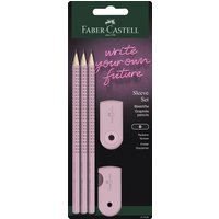 FABER-CASTELL Schreibset SLEEVE, rose