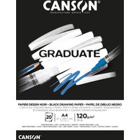 CANSON Studienblock GRADUATE EXTRA BLACK, DIN A4 – Bild 2
