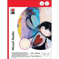 Marabu Malblock, Mixed Media, 240 x 320 mm, 300 g/qm – Bild 2
