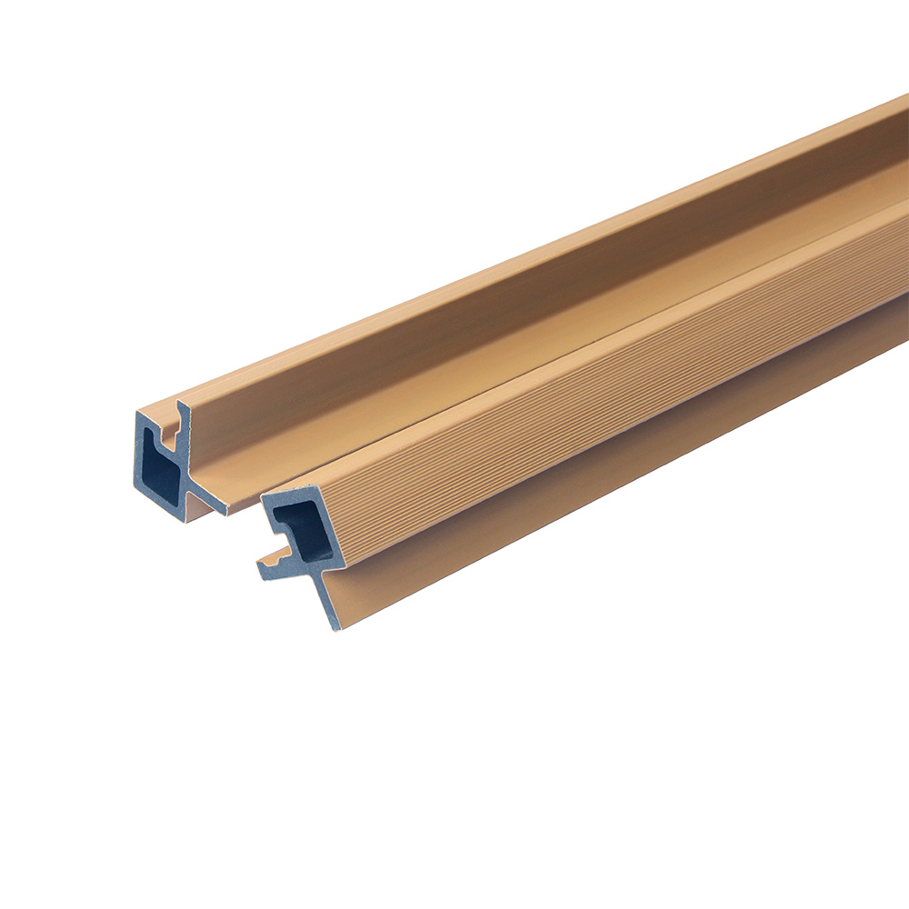 WPC Eckprofil für Fassadenverkleidung SANO Teak - 16er Set – Bild 3