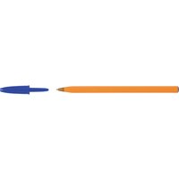 BIC Kugelschreiber Orange, Strichfarbe: blau – Bild 2