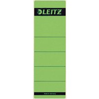 LEITZ Ordnerrücken-Etikett, 61 x 192 mm, kurz, breit, grün