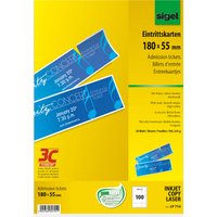 sigel Eintrittskarten, 180 x 55 mm, bedruckbar, hochweiß – Bild 2