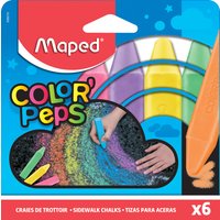 Maped Straßenmalkreide COLOR, PEPS, 6er Kartonetui