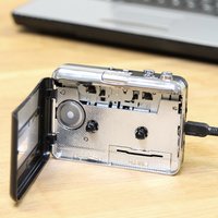 LogiLink Walkman, mit Konverter Funktion, schwarz/silber