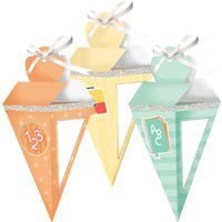 ROTH Geschenktüte, Einschulung, mit Glitzereffekt