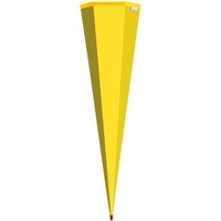 ROTH Schultüten-Rohling ohne Verschluss, 850 mm, gelb