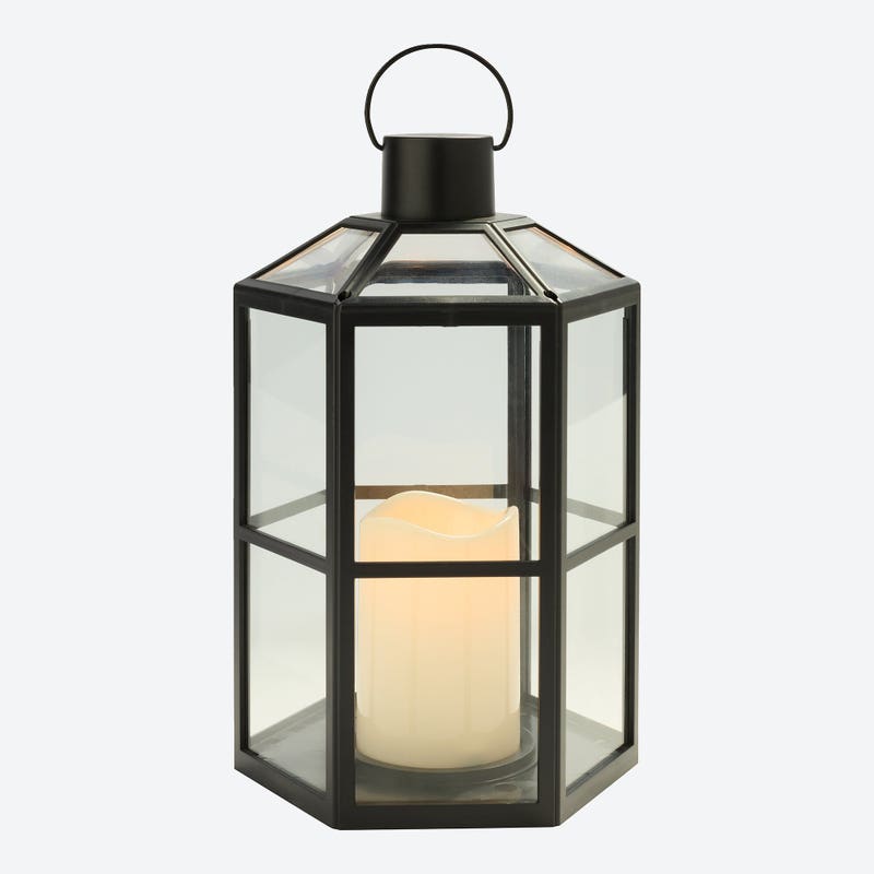 NKD 5227564 LED-Laterne schwarz – Bild 3