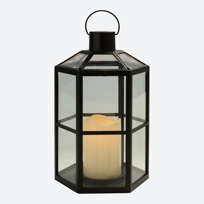 NKD 5227564 LED-Laterne schwarz – Bild 4