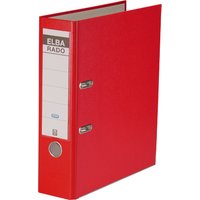 ELBA Ordner rado brillant, Rückenbreite: 80 mm, rot